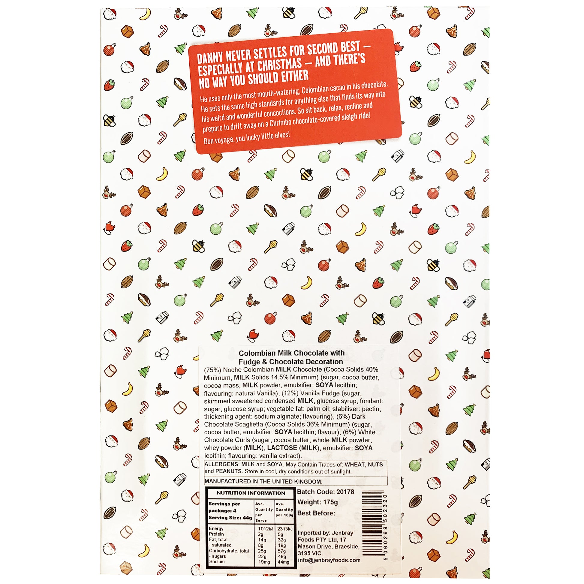 Danny's Milk Chocolate Christmas Tree with Fudge and Chocolate Decoration | Harris Farm Online