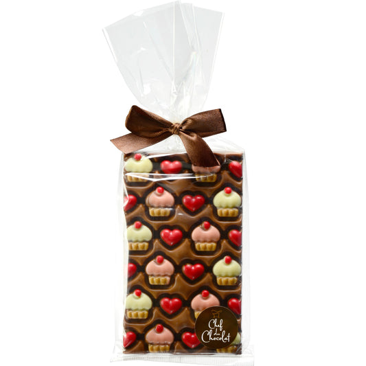 Chef Du Chocolat Hearts and Cupcakes Chocolate | Harris Farm Online