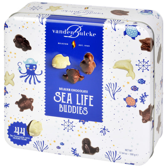 Vandenbulcke Belgian Chocolate Sea Life Buddies Tin | Harris Farm Online