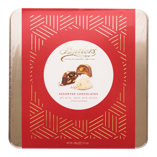 Butlers Assorted Chocolates Twist Wraps Tin | Harris Farm Online