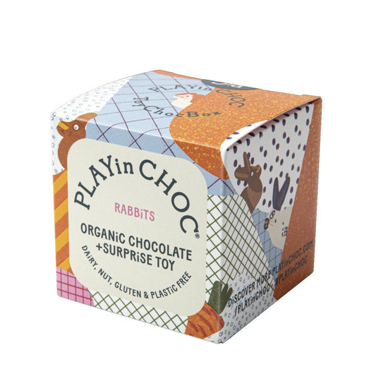 Play In Choc Organic Chocolate and Surprise Rabbit | Harris Farm Online