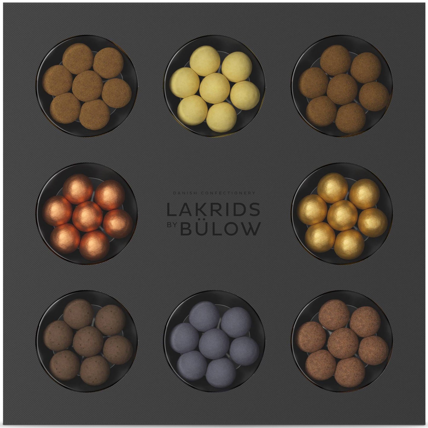 Lakrids by Bulow Mixed Chocolate Coated Liquorice Selection Box | Harris Farm Online