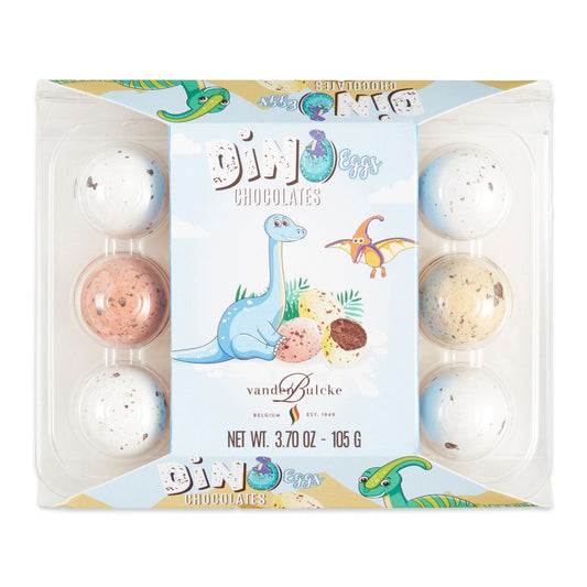 Vandenbulcke Milk Chocolat Dino Easter Eggs 105g | Harris Farm Online