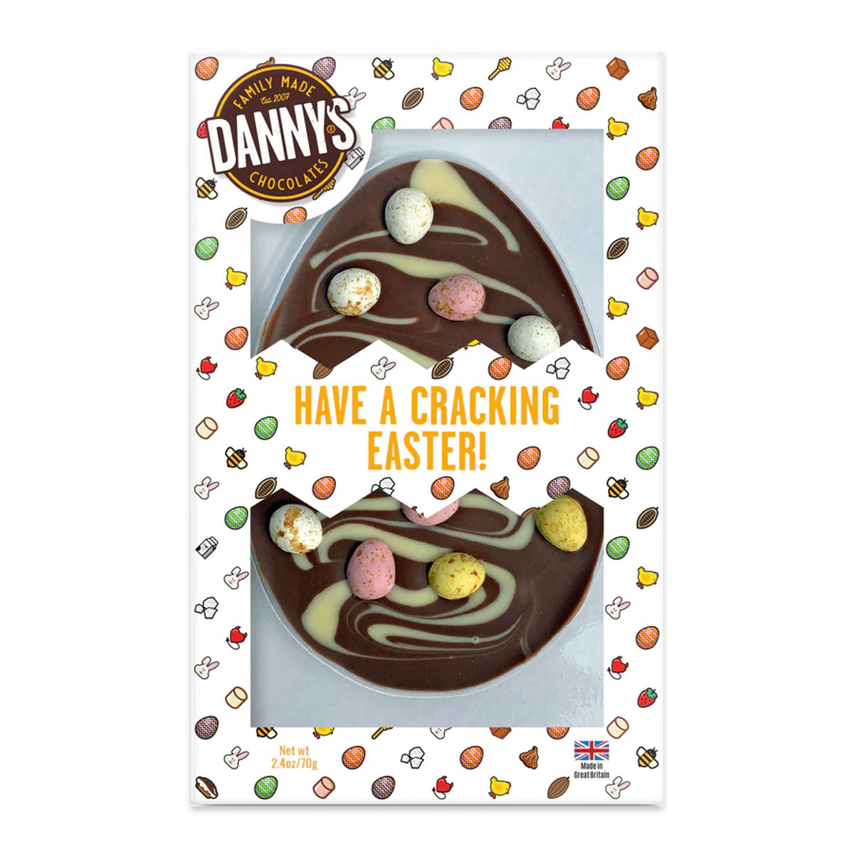 Danny's Cracking Easter Egg Bar Mini 70g | Harris Farm Online