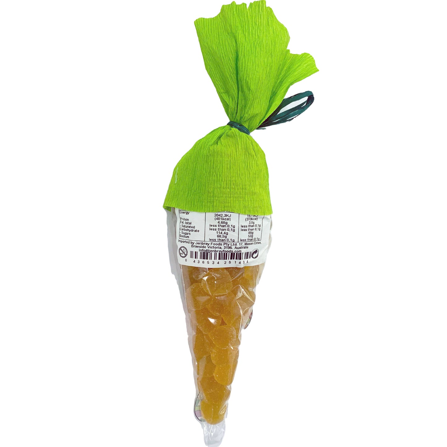 The Marshmallow Castle Easter Carrot Lollipop 130g