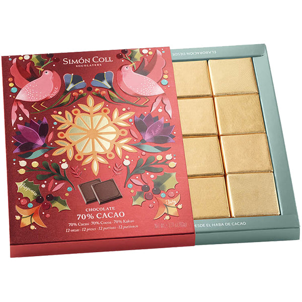 Simon Coll 70% Dark Chocolate Gift Box | Harris Farm Online