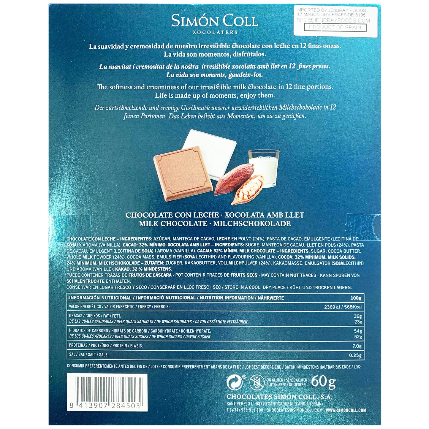 Simon Coll Milk Chocolate Gift Box | Harris Farm Online