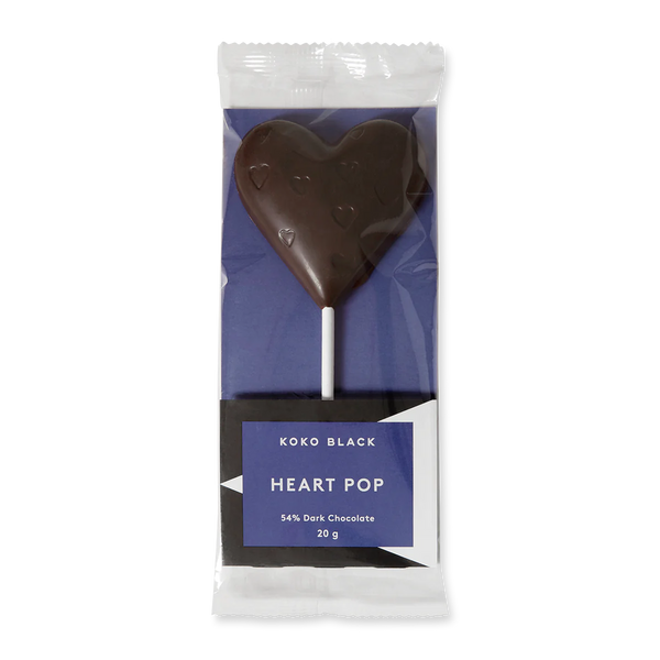 Koko Black Heart Pop Dark Chocolate 20g