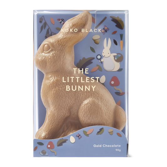 Koko Black The Littlest Bunny Gold Chocolate 90g
