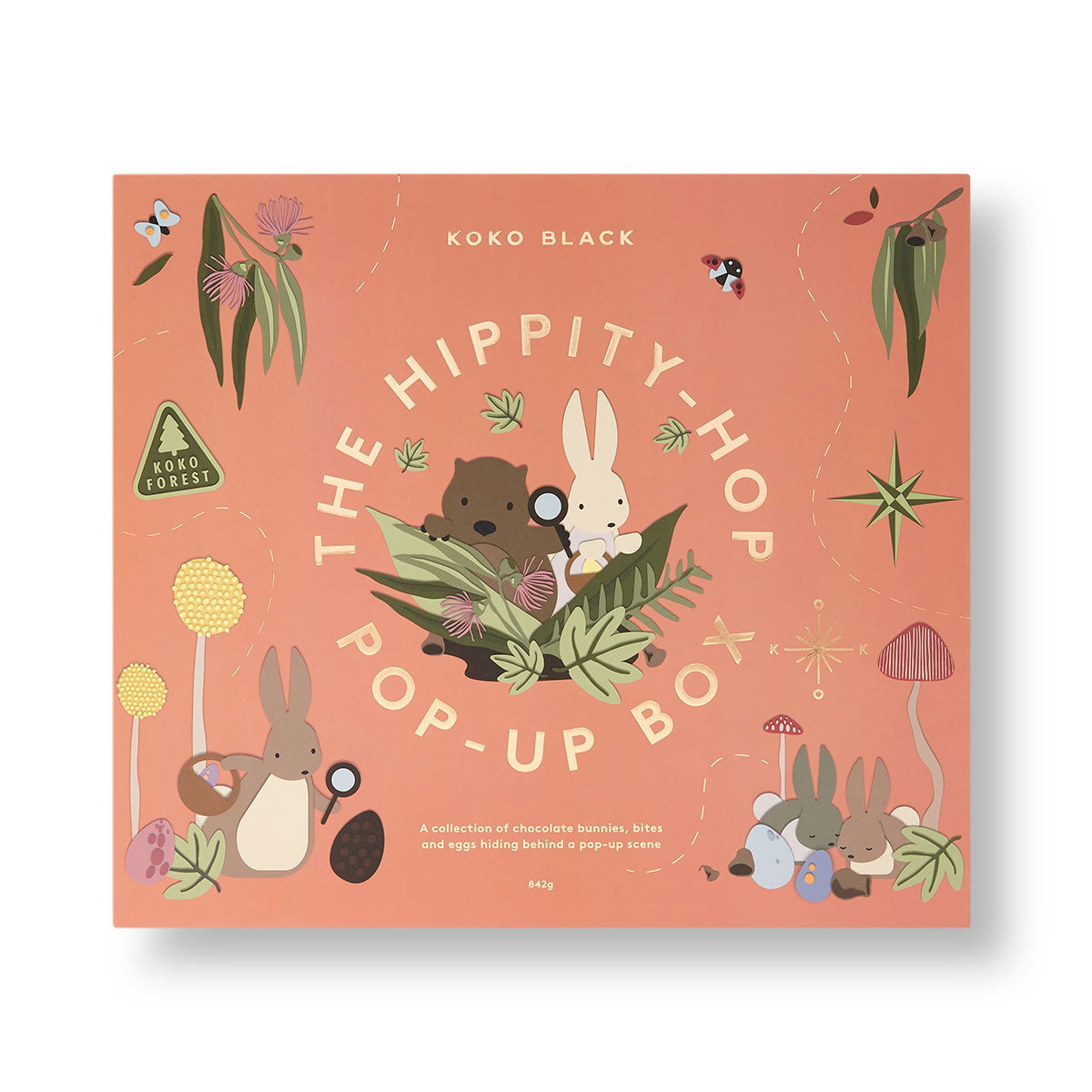 Koko Black The Hippity Hop Pop Up Box 842g | Harris Farm Online