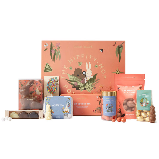 Koko Black The Hippity Hop Pop Up Box 842g | Harris Farm Online