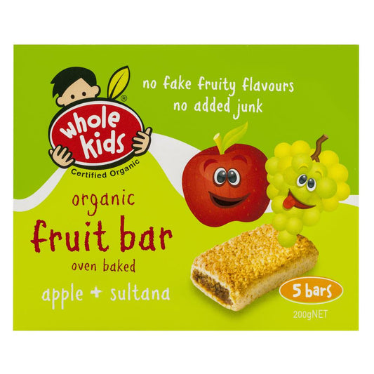 Whole Kids Apple Sult Bar 200g , Grocery-Confection - HFM, Harris Farm Markets
 - 1