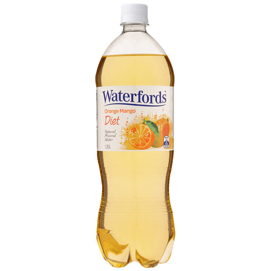 Waterfords - Natural Mineral Water - Diet Orange Mango (1L)