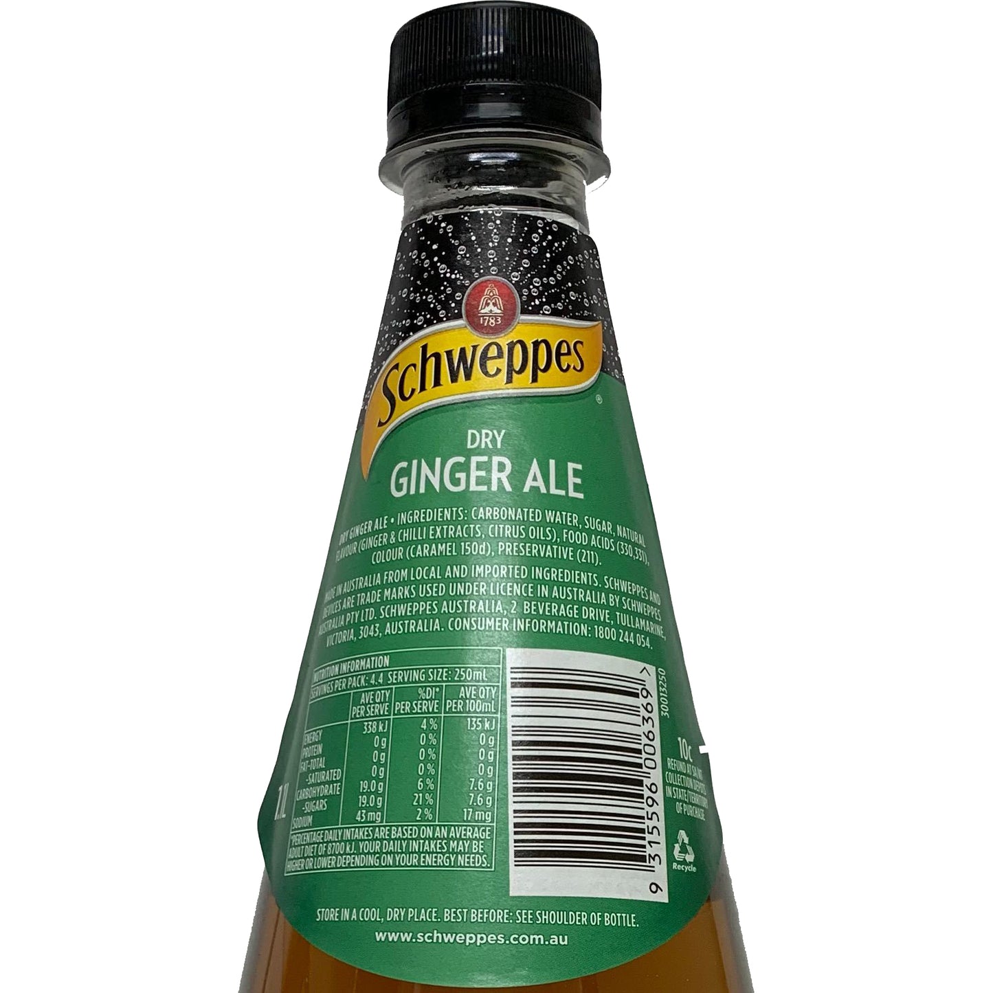 Schweppes - Dry Ginger Ale (1.1L)