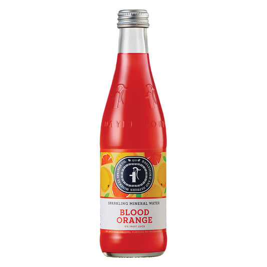 Daylesford and Hepburn - Sparkling Mineral Water - Blood Orange (300mL)