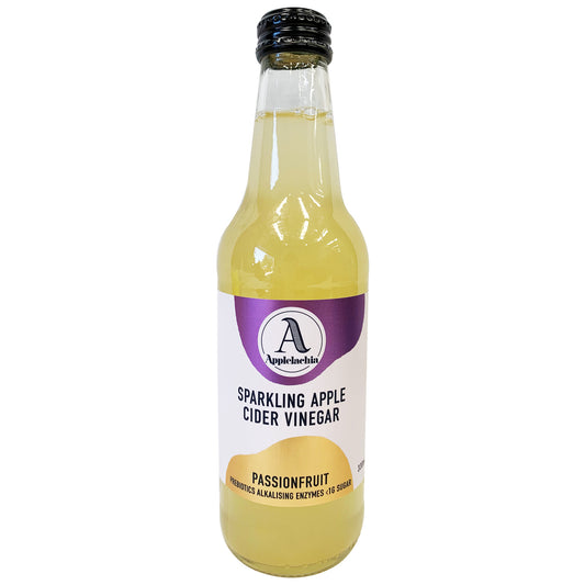 Applelachia Sparkling Apple Cider Vinegar Passionfruit 330ml