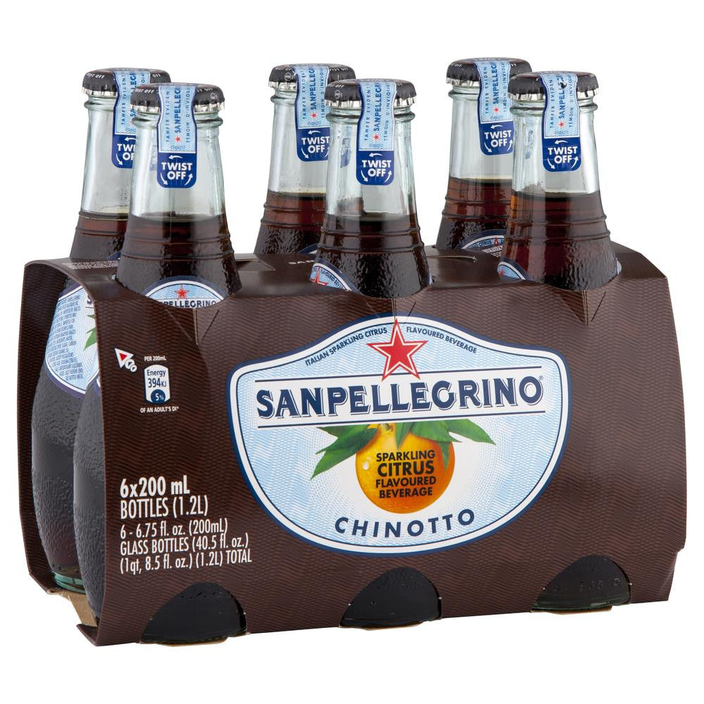 San Pellegrino Chinoto 6 X 200ml , Grocery-Drinks - HFM, Harris Farm Markets
 - 1
