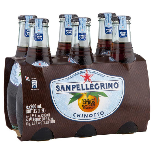 San Pellegrino Chinoto 6 X 200ml , Grocery-Drinks - HFM, Harris Farm Markets
 - 1