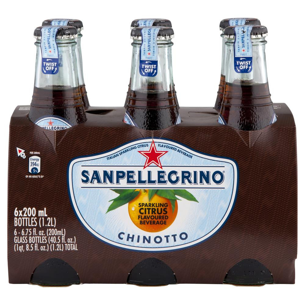 San Pellegrino Chinoto 6 X 200ml , Grocery-Drinks - HFM, Harris Farm Markets
 - 2