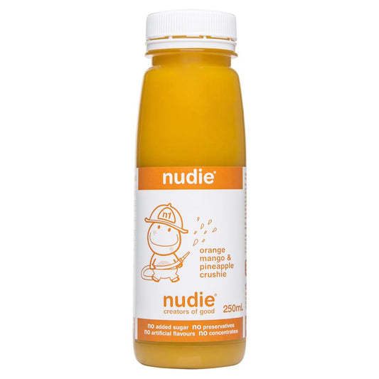 Nudie Orange Mango Pineapple Crushie 250mL , Frdg1-Drinks - HFM, Harris Farm Markets
 - 1