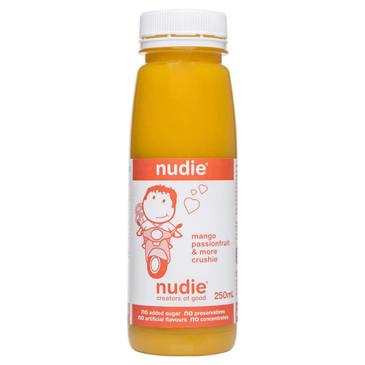 Nudie Mango Passionfruit More Crushie 250mL , Frdg1-Drinks - HFM, Harris Farm Markets
 - 1