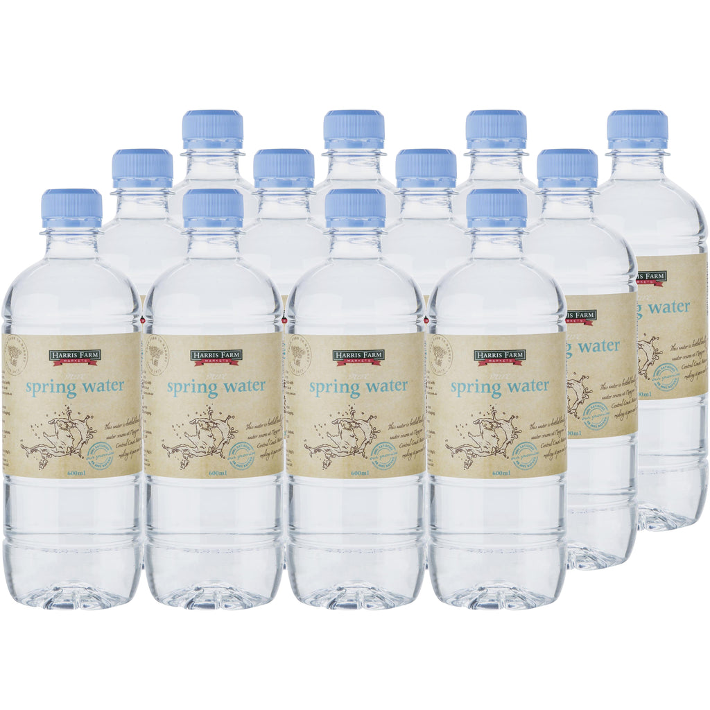 Coles Spring Water 24 Pack 600mL