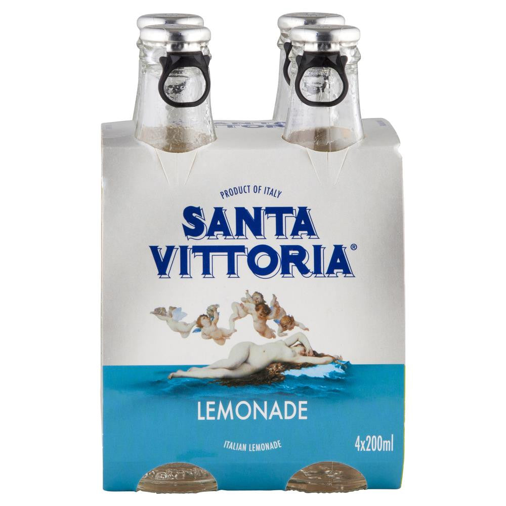 Santa Vittoria Lemonade 4 x 200mL , Grocery-Drinks - HFM, Harris Farm Markets
 - 2