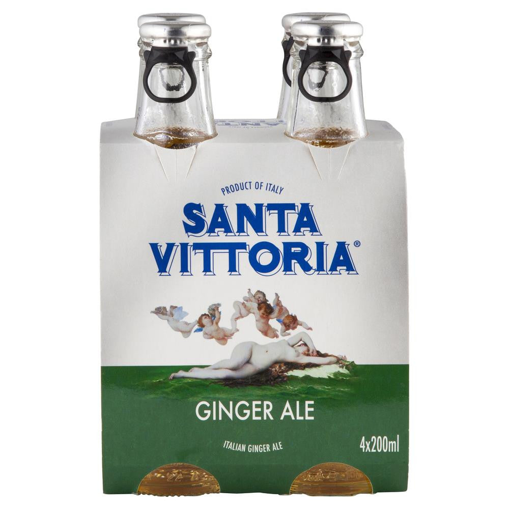 Santa Vittoria Ginger Ale 4 x 200mL , Grocery-Drinks - HFM, Harris Farm Markets
 - 2