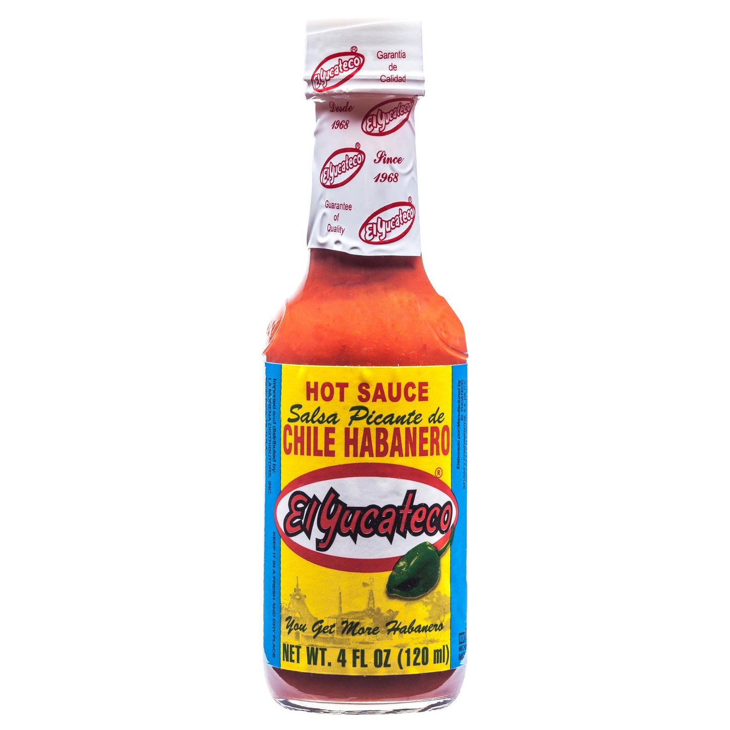 El Yucateco Hot Red Sauce 120ml , Grocery-Cooking - HFM, Harris Farm Markets
 - 1