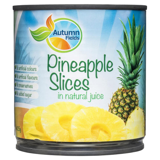 Autumn Fields Pineapple Slices in Natural Juice 425g , Grocery-Can or Jar - HFM, Harris Farm Markets
 - 1