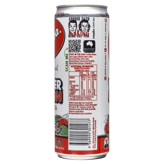 Nexba Natural Water Melon Real Ice Tea 355ml , Frdg1-Drinks - HFM, Harris Farm Markets
