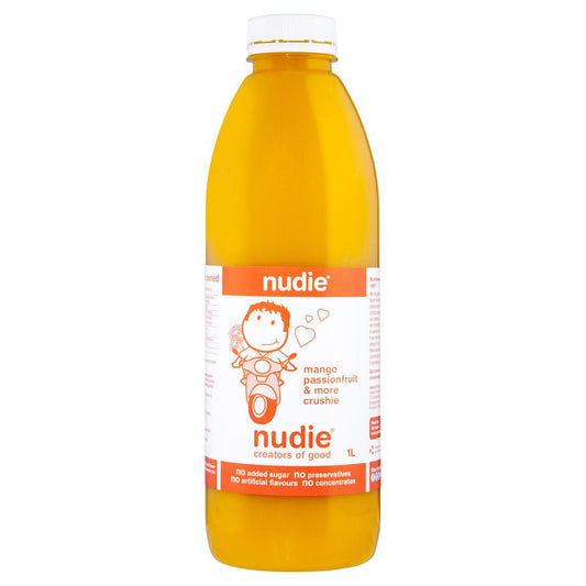 Nudie Mango Passionfruit More Crushie 1L , Frdg1-Drinks - HFM, Harris Farm Markets
 - 1