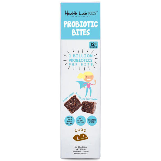 Health Lab KIDS Probiotic Choc Bites | Harris Farm Online