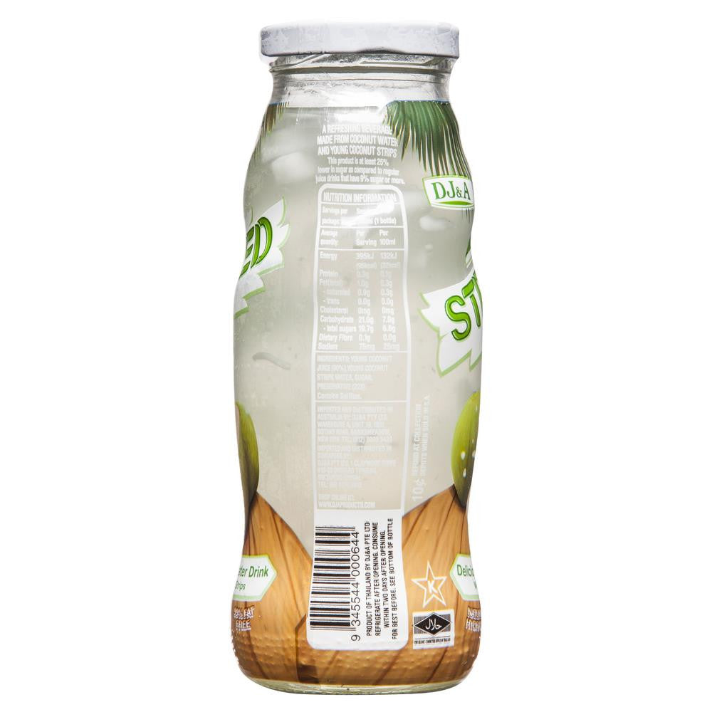 Dja Stripped Coconut Water 300mL , Grocery-Drinks - HFM, Harris Farm Markets
 - 2