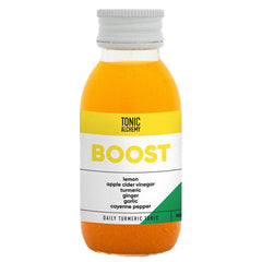 Tonic Alchemy Boost Turmeric Tonic with Lemon, Apple Cider, Turmeric, Ginger, Garlic and Cayenne Pepper | Harris Farm Online