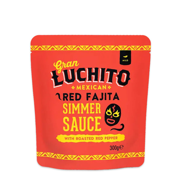Gran Luchito Mild Fajita Cooking Sauce with Roasted Red Pepper | Harris Farm Online