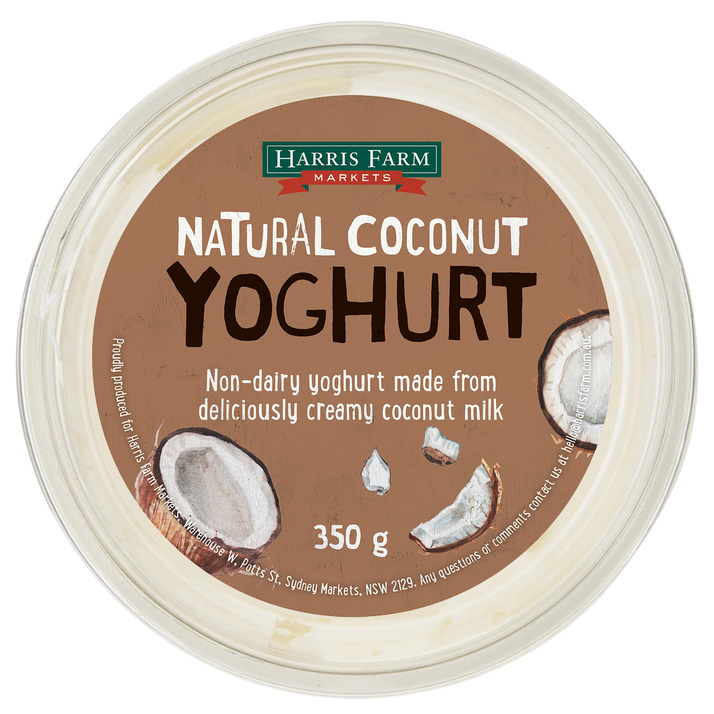 Harris Farm Yoghurt Natural Coconut Milk | Harris Farm Online