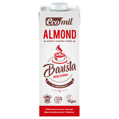 Ecomil Barista Bio-Organic Almond Milk 1L