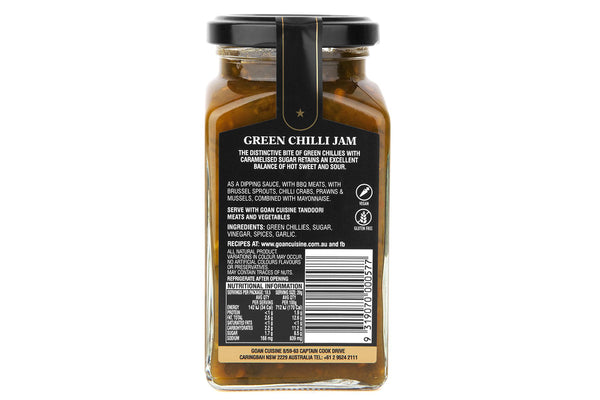 Goan Cuisine Green Chilli Jam | Harris Farm Online