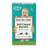 Whole Kids Organic Soft Cereal Biscuits Oatmeal x6 120g | Harris Farm Online 