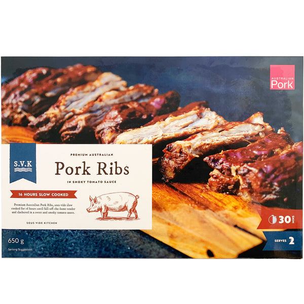 Sous Vide Kitchen Pork Ribs Slow Cooked in Smoky Tomato Sauce | Harris Farm Online