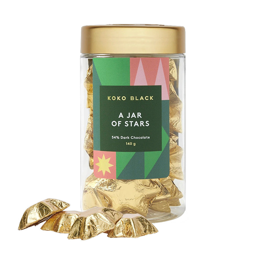 Koko Black Dark Chocolate A Jar of Stars | Harris Farm Online