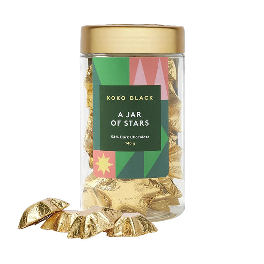 Koko Black Dark Chocolate A Jar of Stars | Harris Farm Online