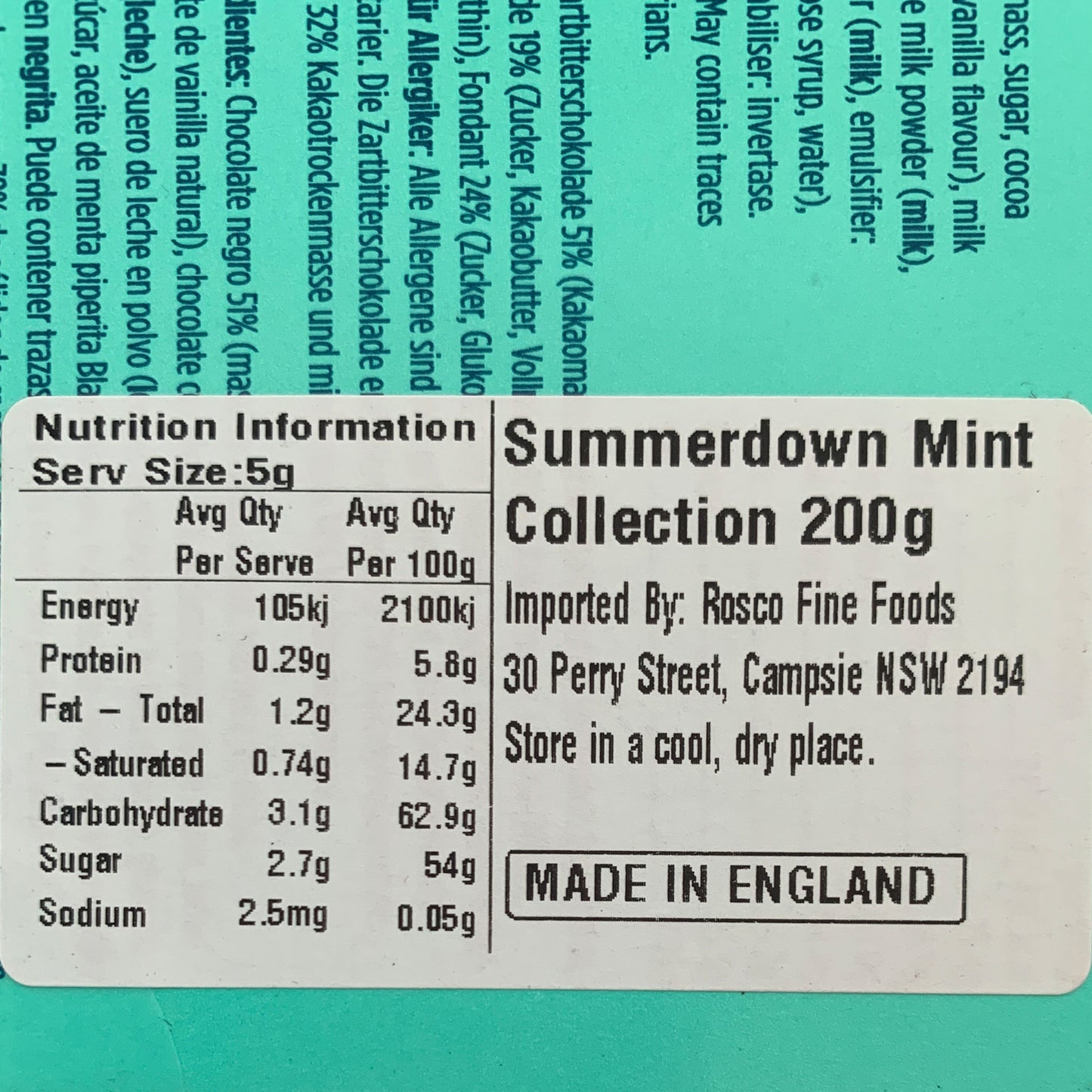 Summerdown Mint Chocolate Collection | Harris Farm Online