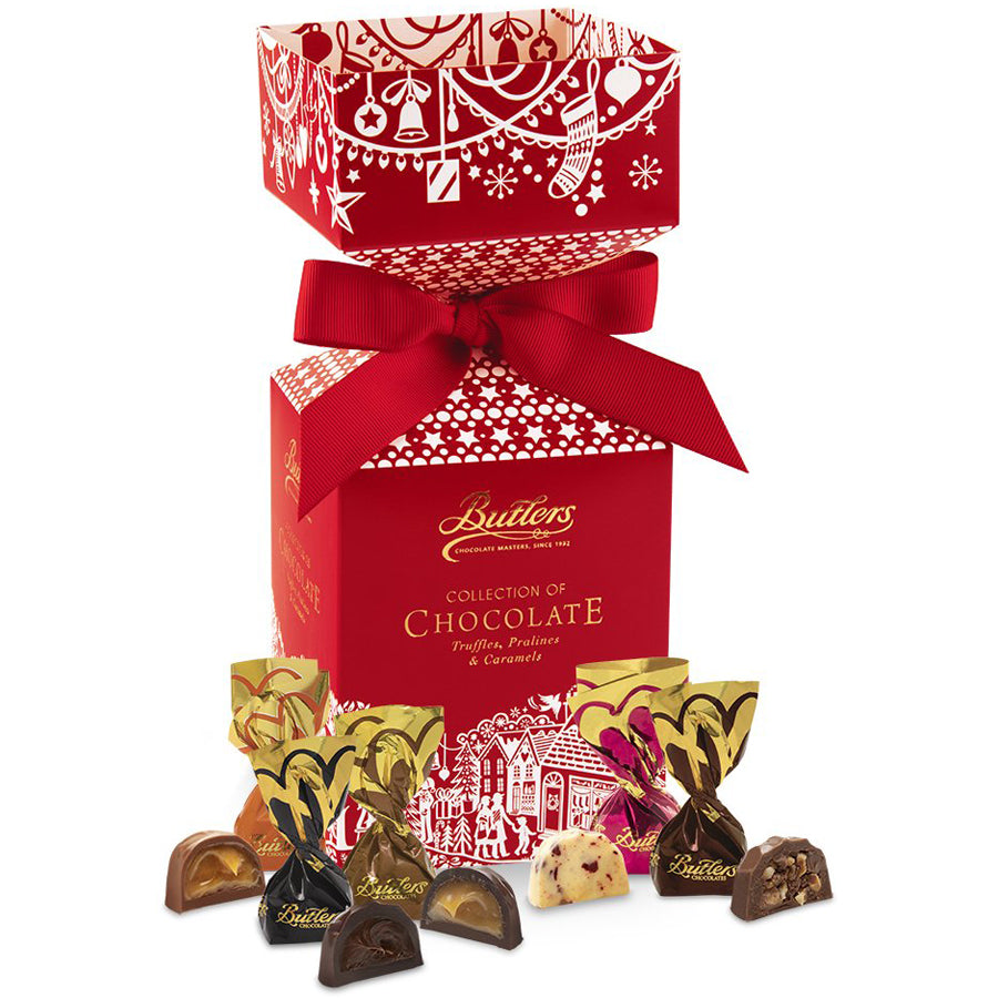 Butlers Collection of Chocolate Yuletide Cracker | Harris Farm Online