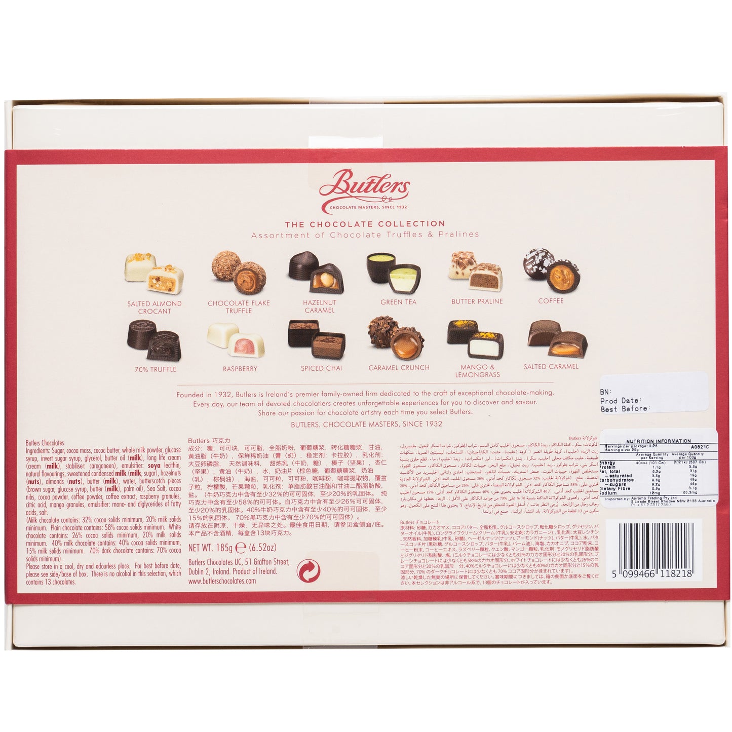 Butlers Chocolate Truffles and Pralines Collection | Harris Farm Online