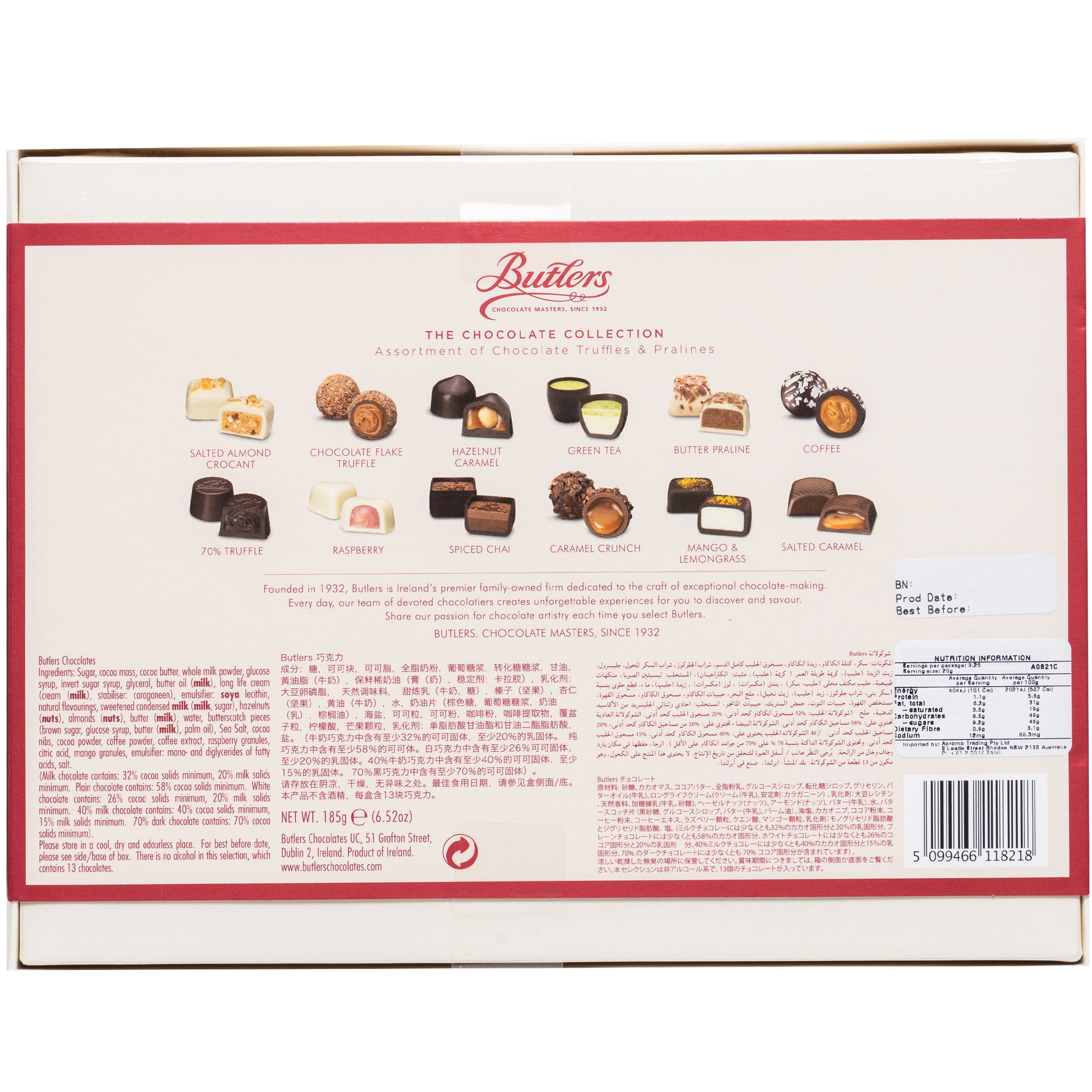 Butlers Chocolate Truffles and Pralines Collection | Harris Farm Online