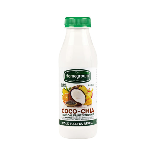 Homegrown Juice Cold Pasteurised Coco-Chia Smoothie | Harris Farm Online