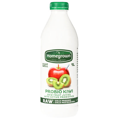Homegrown Juice Cold Pressed Probiotic Kiwi and Apple Juice | Harris Farm Online
