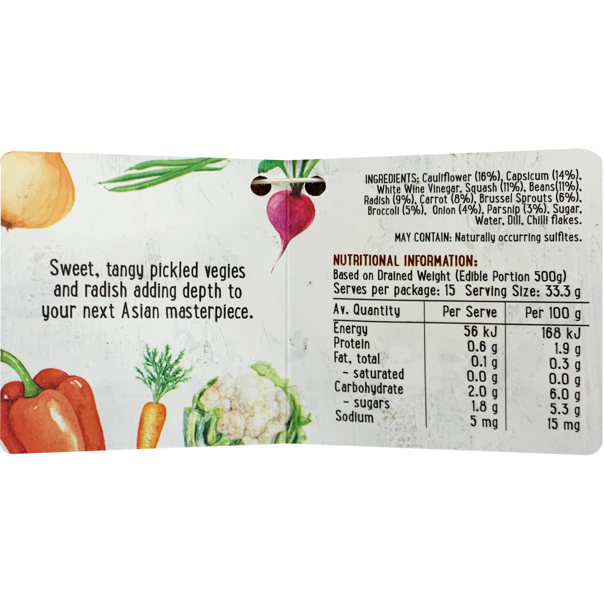 Harris Farm Pickled Vegies and Radish | Harris Farm Online